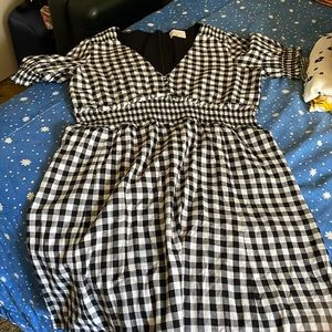 Size 10 (42 FR ) gingham dress from Sézane